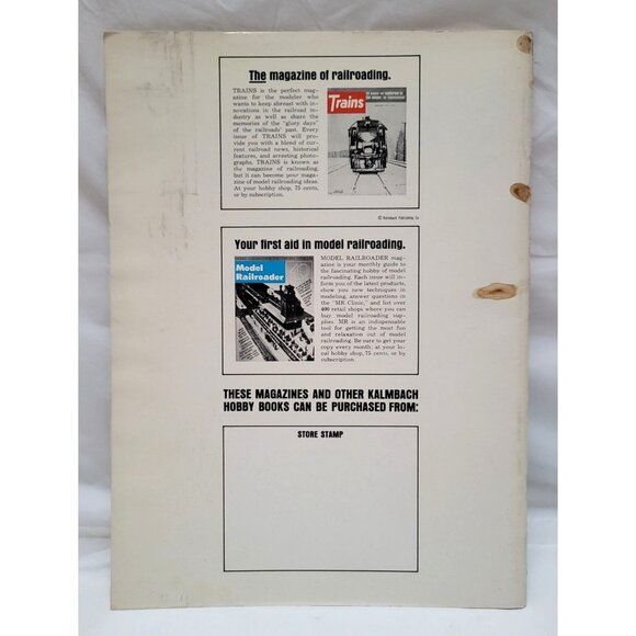 764 Helpful Hints For Model Railroaders Edited By Bob Warren Fifth Printing 1974 - Picture 7 of 7